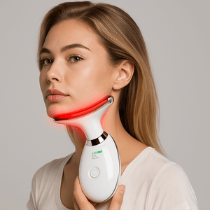 Facial & Neck Red Light Therapy Massager – Lifting & Tightening Device Margot Vital