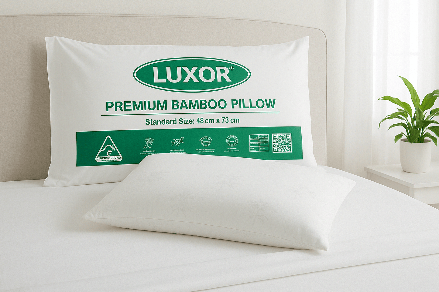 Premium Bamboo Cooling Pillow Margot Vital
