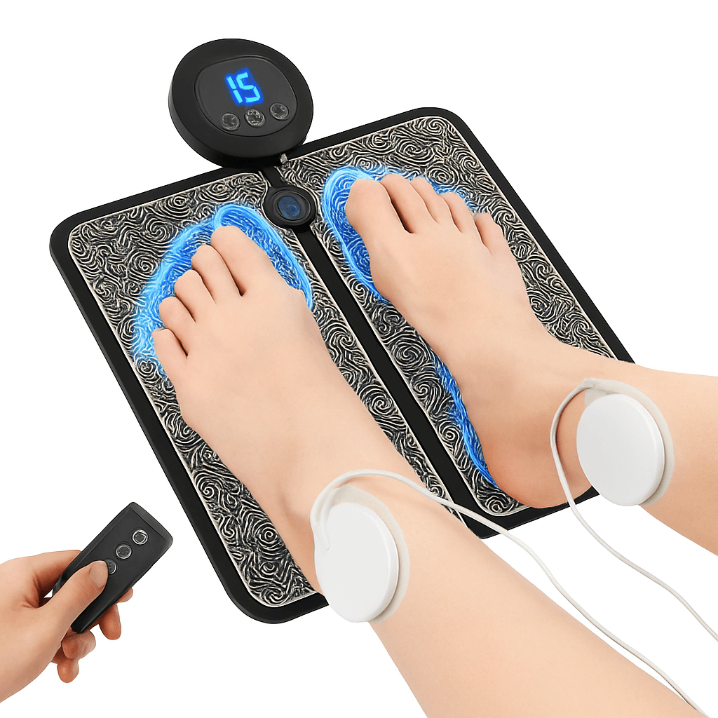 EMS Foot Massager Pad + Electrodes