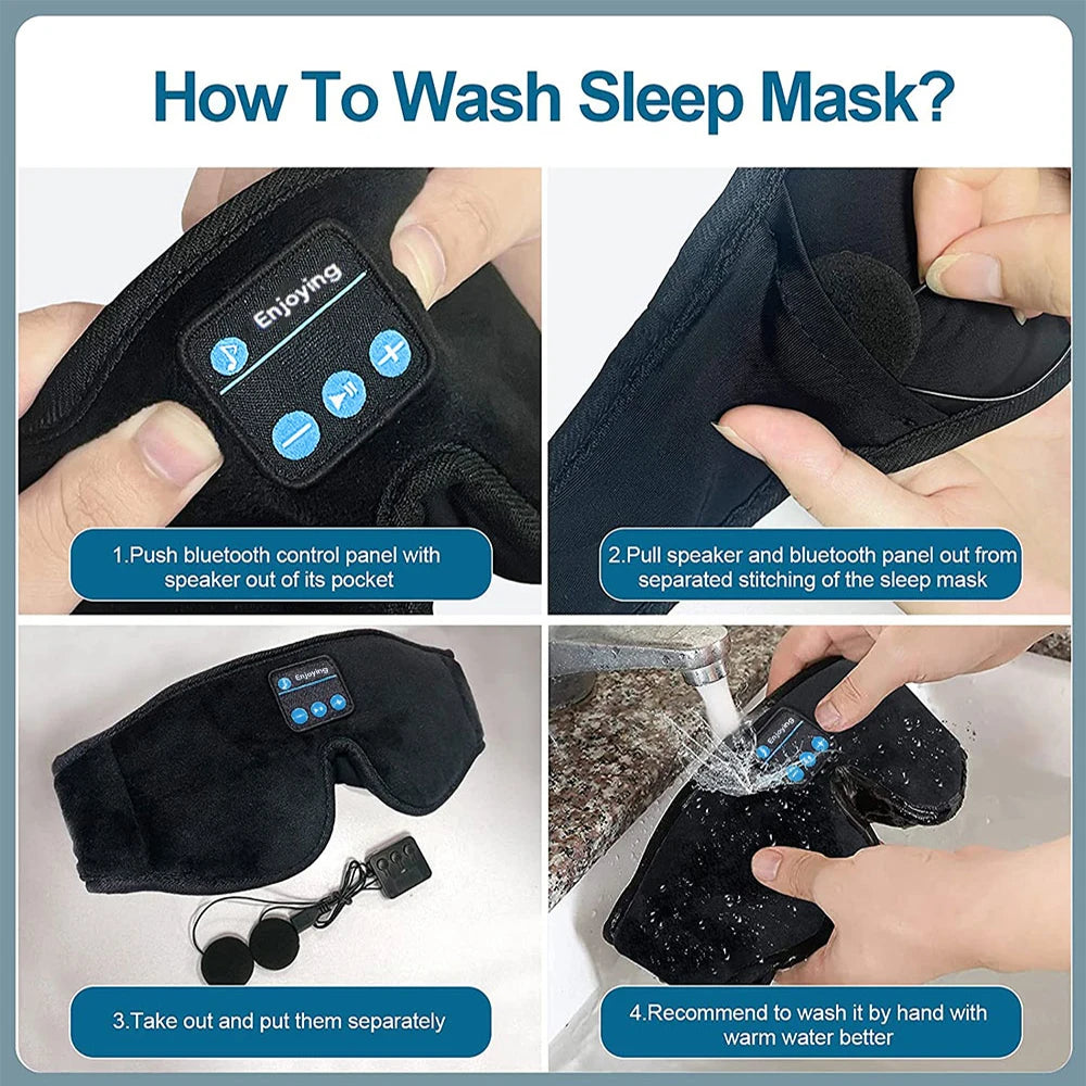 3D Bluetooth Eye Mask