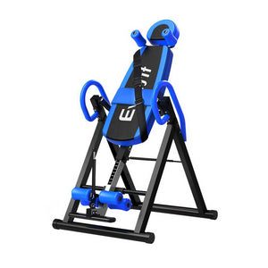 Everfit Inversion Table Gravity Exercise Inverter Back Stretcher Home Gym Blue Margot Vital