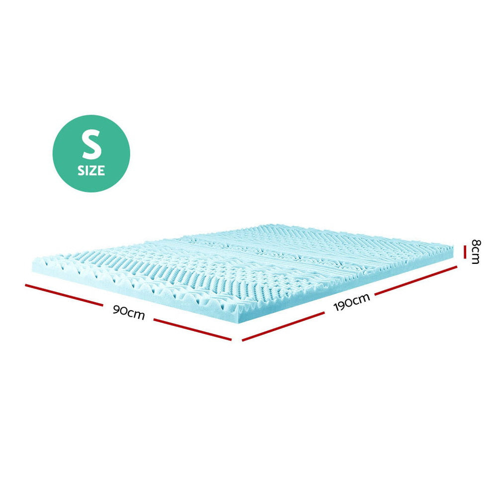 Memory Foam Mattress Topper Margot Vital