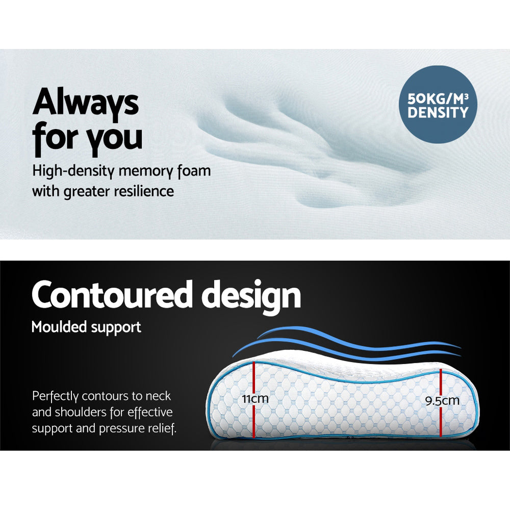 Gel-Infused Memory Foam Pillow Margot Vital