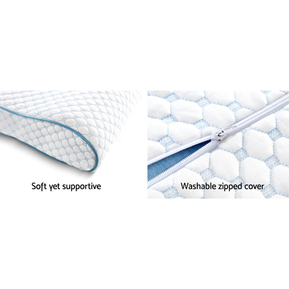 Gel-Infused Memory Foam Pillow Margot Vital