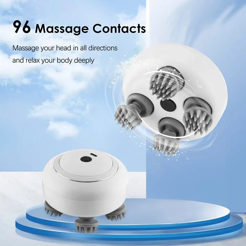 Multi Claw Head Massager