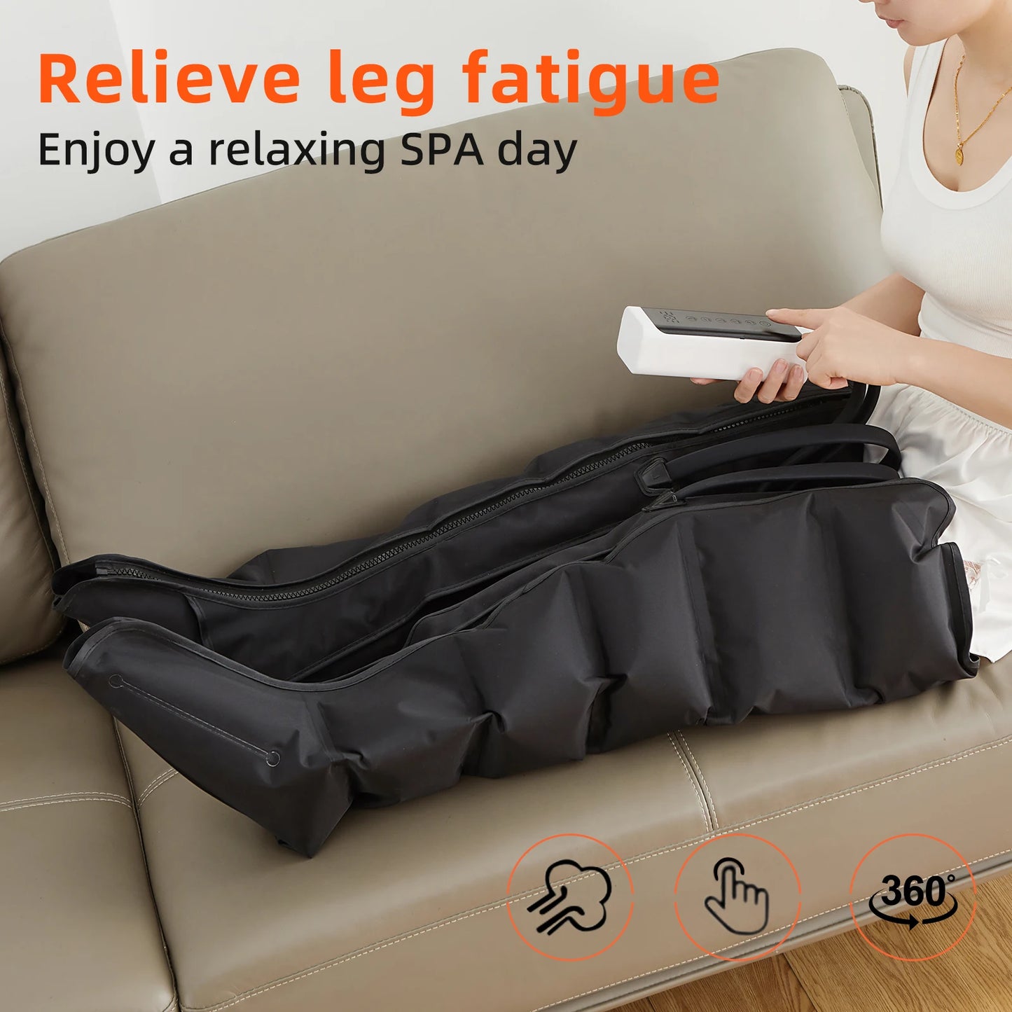Full-Leg Air Compression Massager