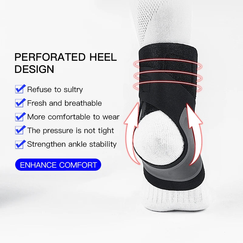 StepEase™ Adjustable Ankle Wrap | Flexible Lightweight Comfort