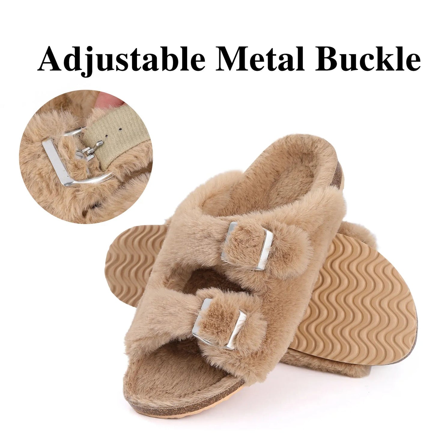 FLUFFY FOOTBED SANDALS margot-online