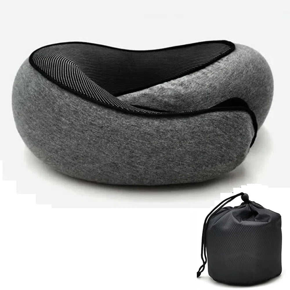 Adjustable Memory Foam Travel Pillow