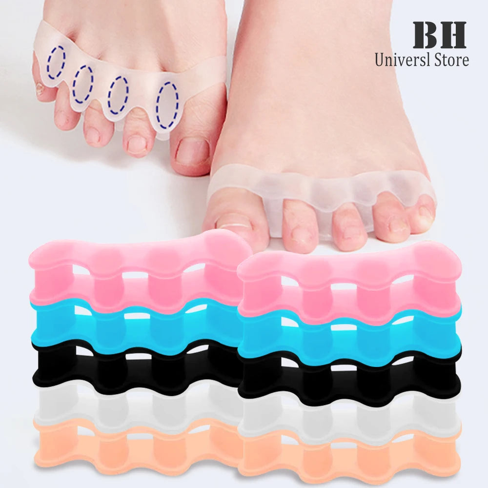 AlignEase™ Silicone Toe Separators