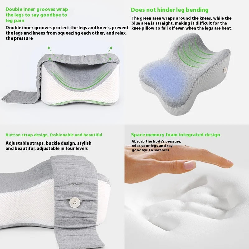 LegEase™ Memory Foam Knee Pillow