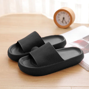 Women Thick Platform Cloud Slippers Indoor Home Eva Soft Sole Pillow Slides Sandals Woman 2025 Summer Non Slip Beach Flip Flops Margot Vital