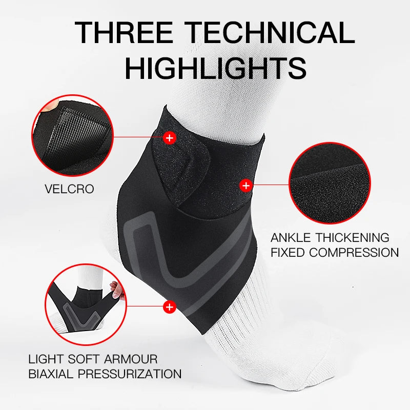 StepEase™ Adjustable Ankle Wrap | Flexible Lightweight Comfort