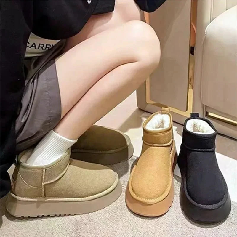 COZY WOOL LEATHER BOOTS margot-online