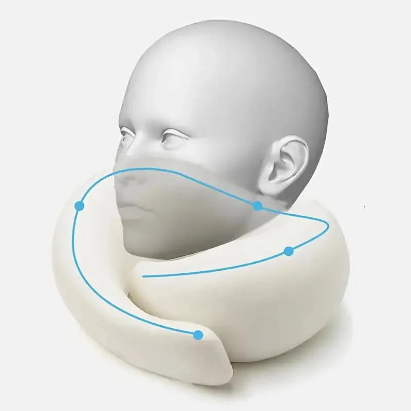 Adjustable Memory Foam Travel Pillow