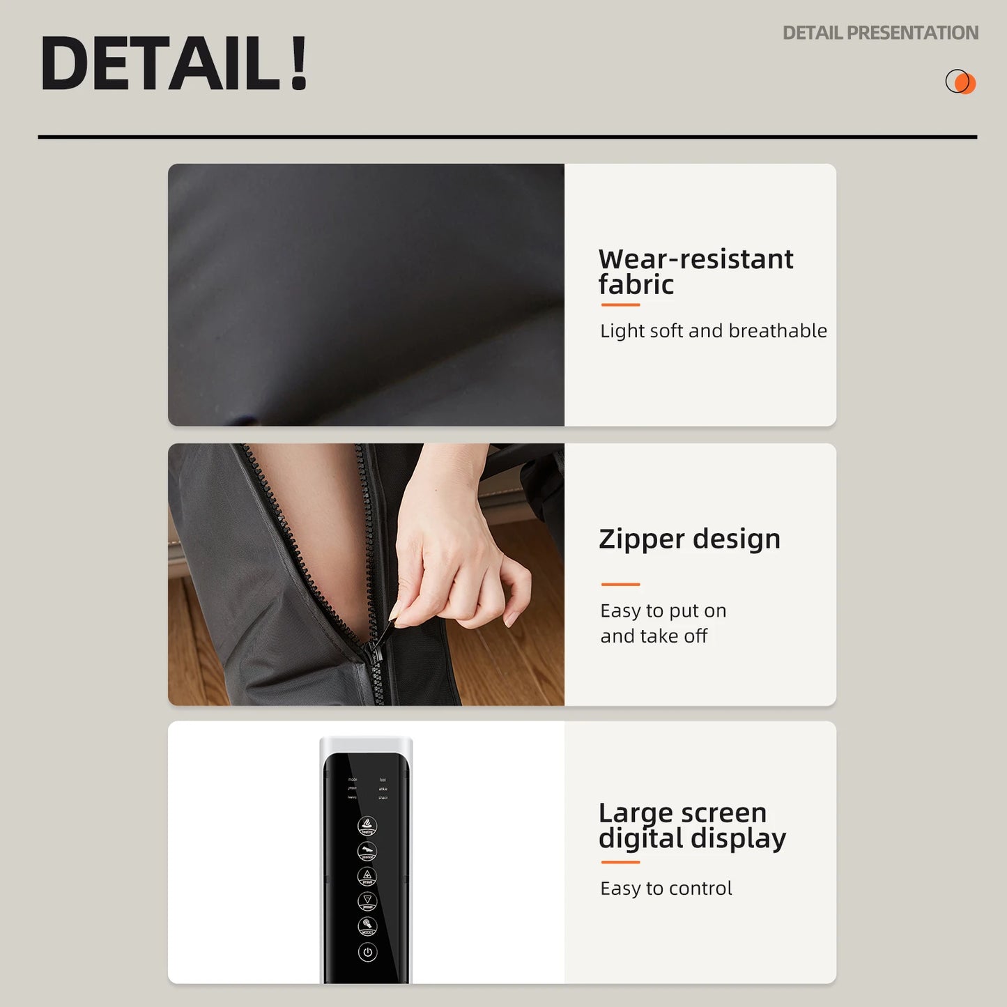 Full-Leg Air Compression Massager