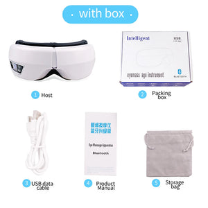 Smart Eye Massager with Heat & Bluetooth Audio Margot Vital