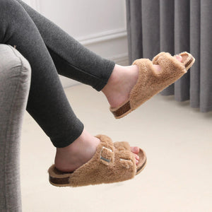 FLUFFY FOOTBED SANDALS margot-online