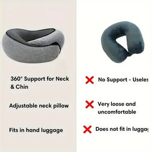 Adjustable Memory Foam Travel Pillow Margot Vital
