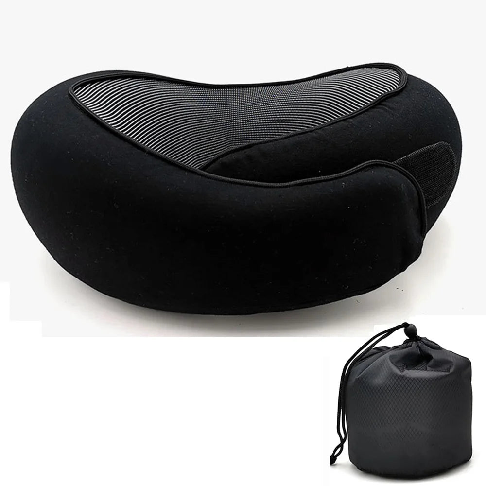 Adjustable Memory Foam Travel Pillow