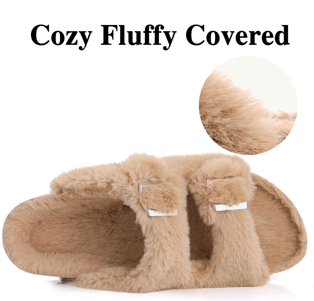 FLUFFY FOOTBED SANDALS margot-online
