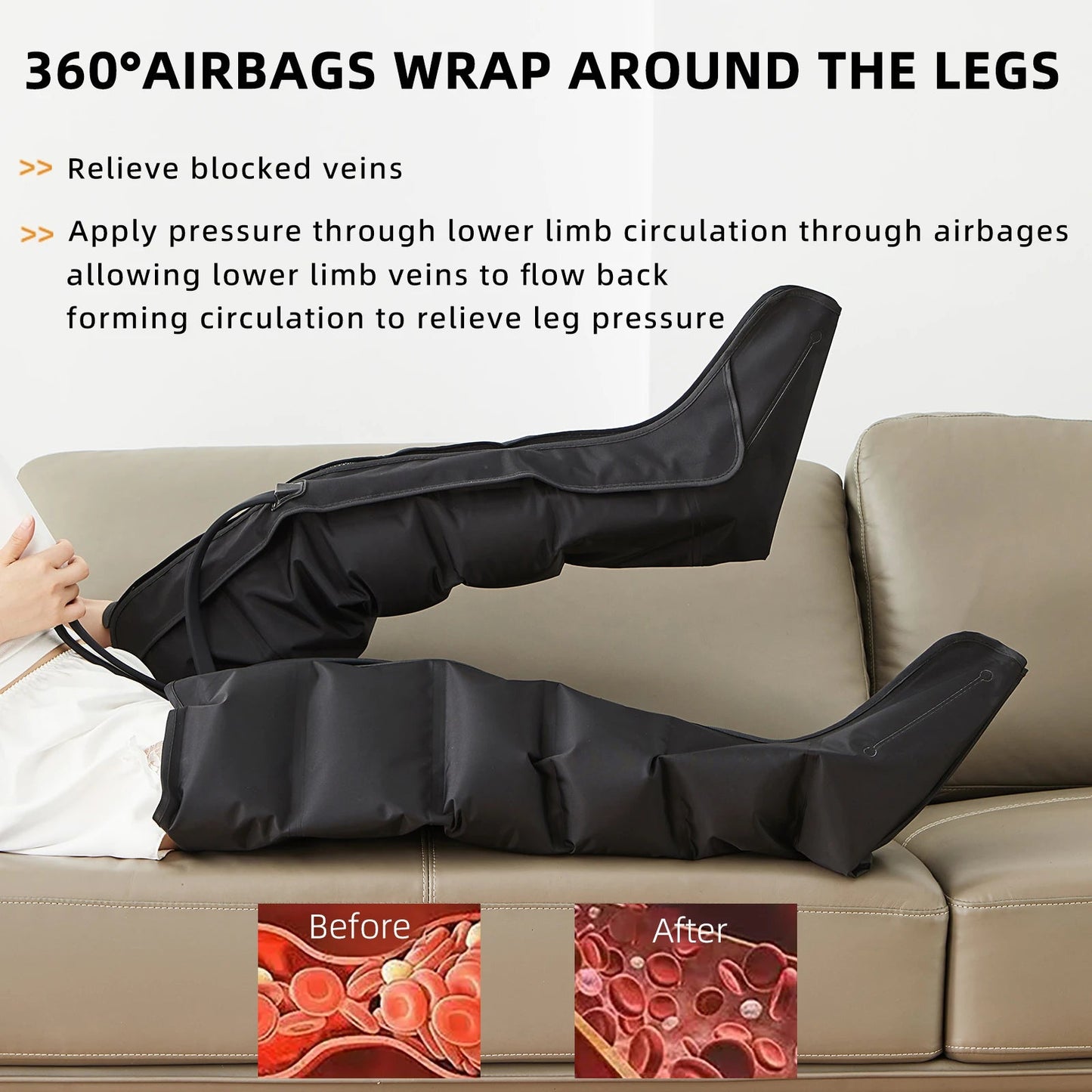 Full-Leg Air Compression Massager Margot Vital