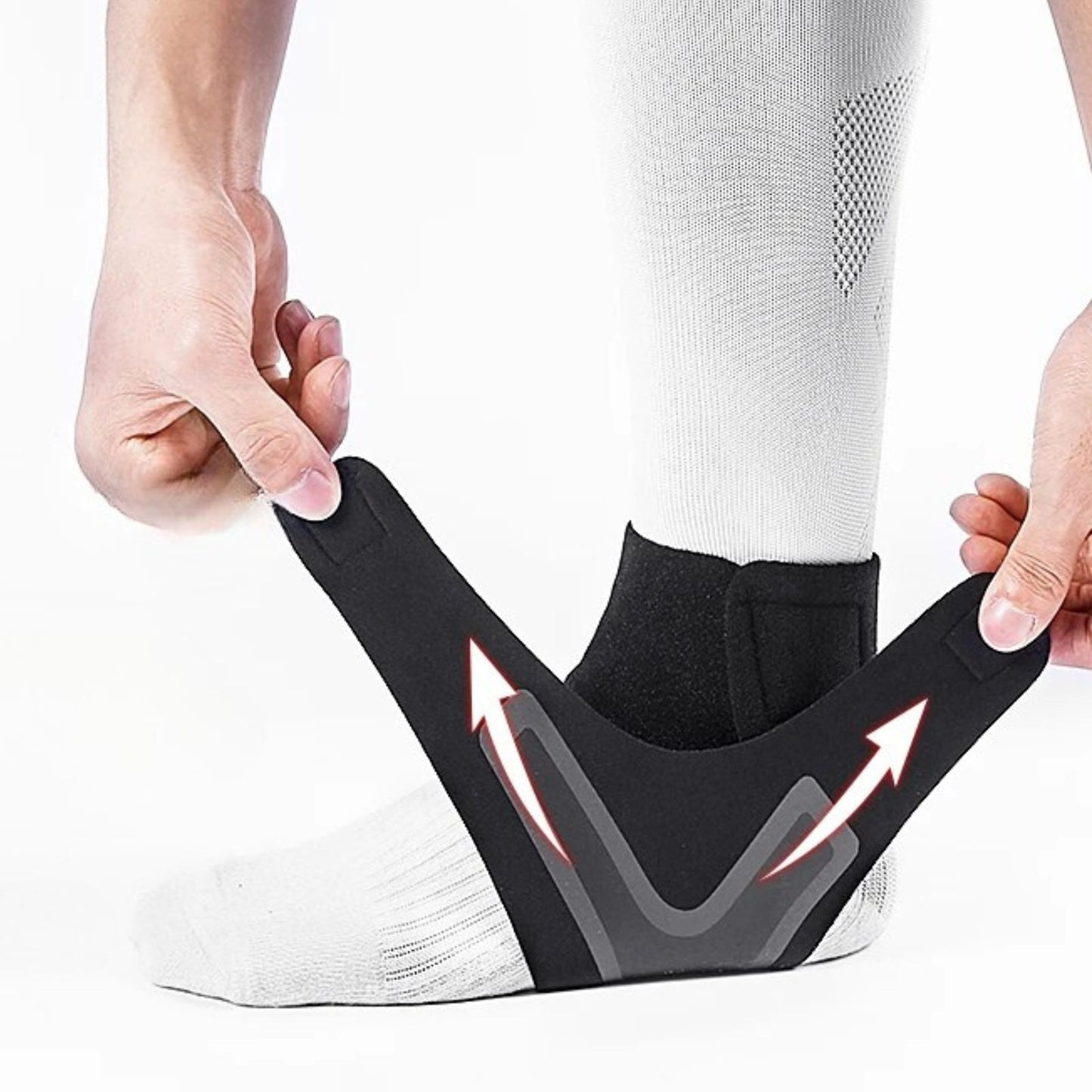 StepEase™ Adjustable Ankle Wrap | Flexible Lightweight Comfort