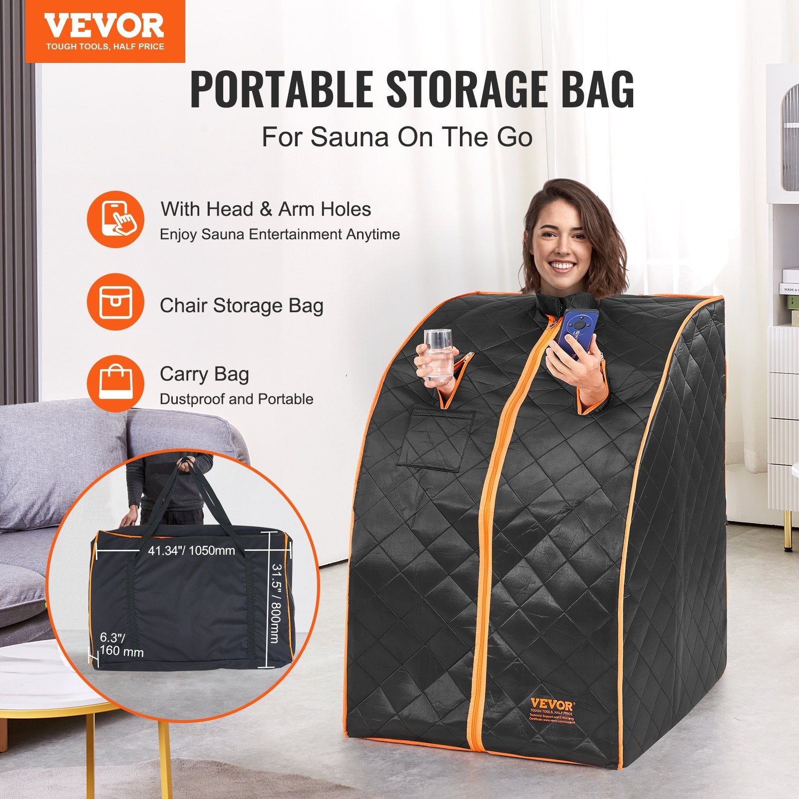 Cozy At-Home Sauna Tent Margot Vital