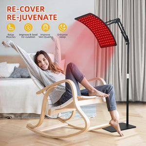 Red Light Therapy Panel with Stand – Face & Body Wellness Device Margot Vital