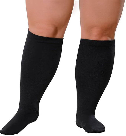 Plus Size Lightweight Compression Socks for Everyday Comfort