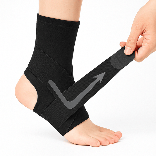 StepEase™ Adjustable Ankle Wrap | Flexible Lightweight Comfort
