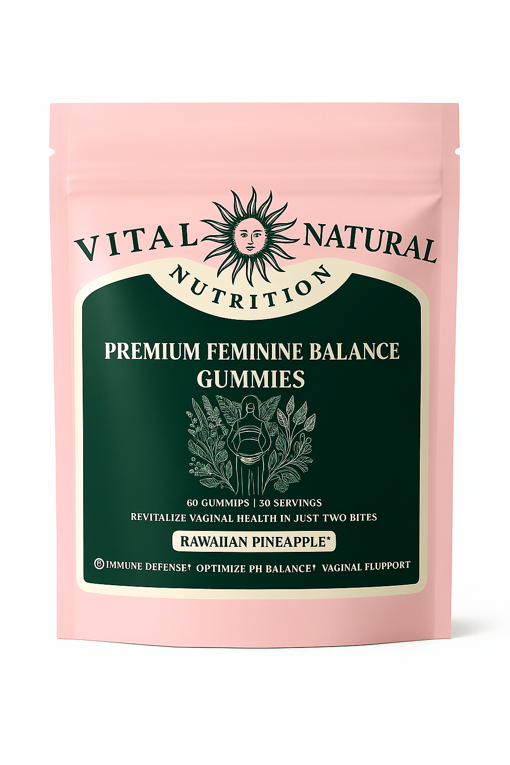 Feminine Balance Support Gummies | Pineapple Flavour – Margot Vital Margot Vital