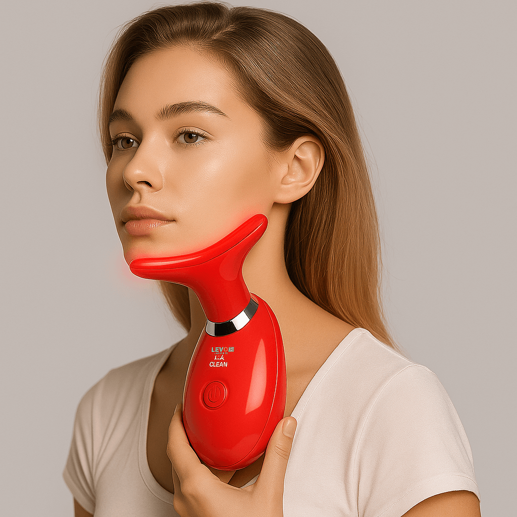 Facial & Neck Red Light Therapy Massager – Lifting & Tightening Device Margot Vital