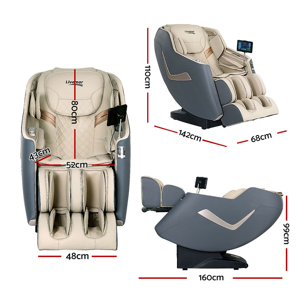 3D Opal Premium Massage Recliner Margot Vital