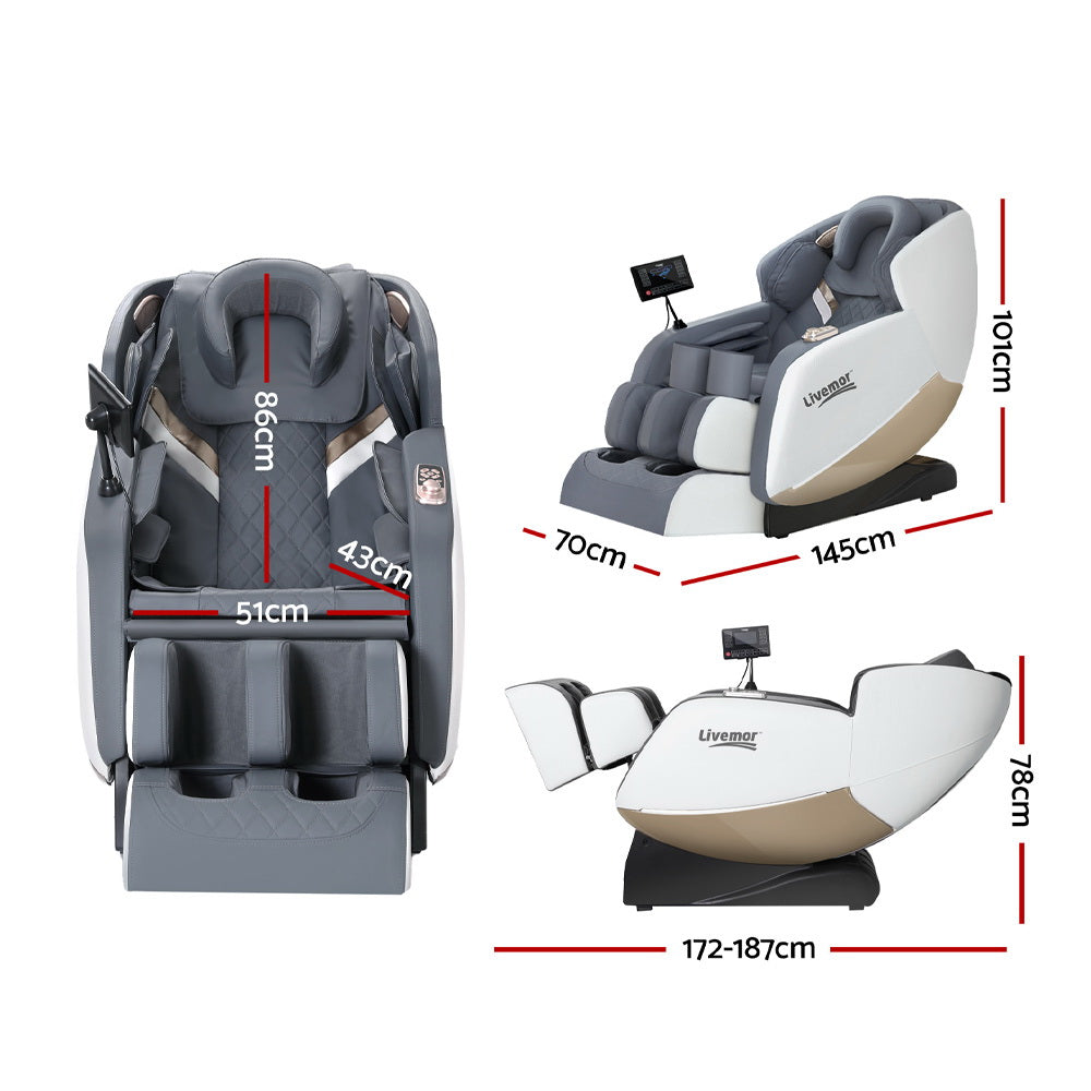 GravityEase™ Full-Body Massage Recliner