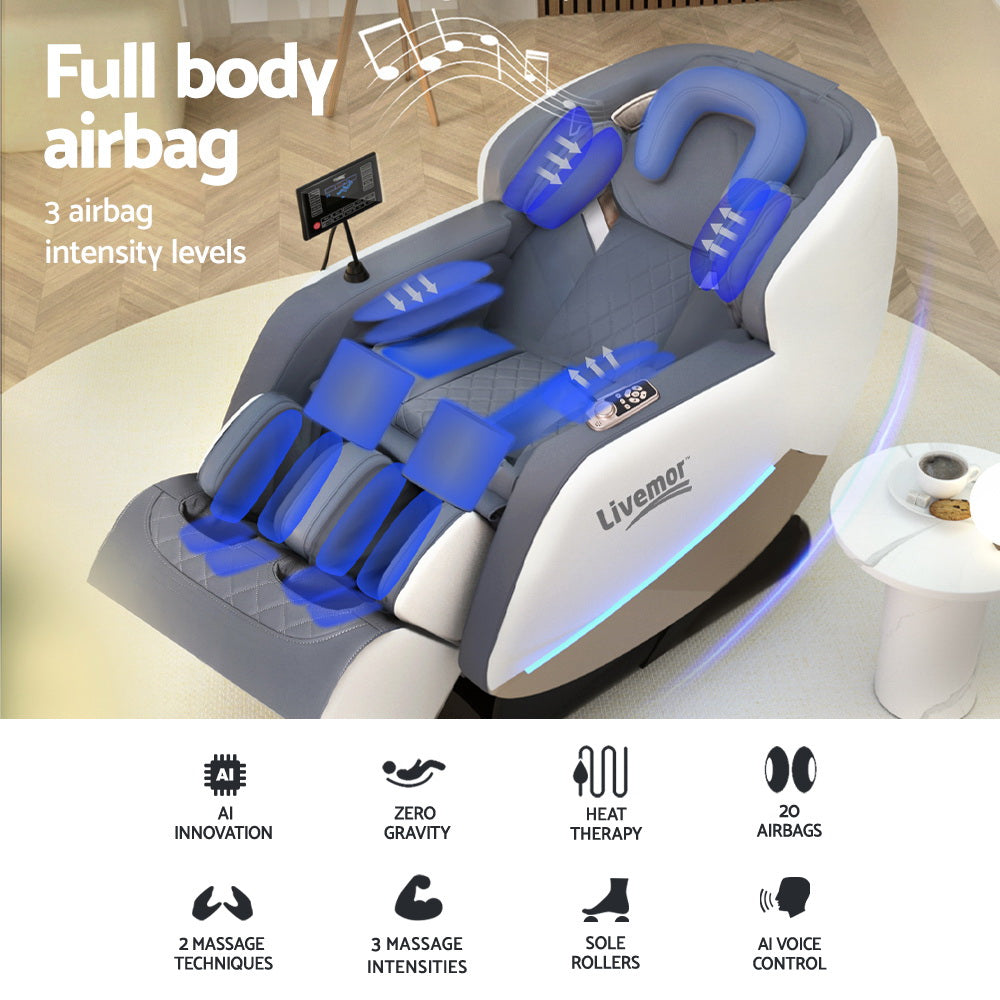 GravityEase™ Full-Body Massage Recliner