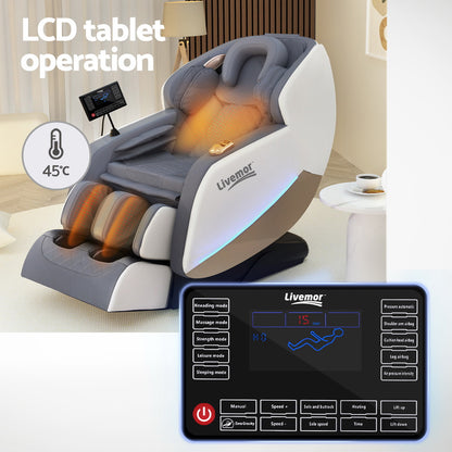 GravityEase™ Full-Body Massage Recliner