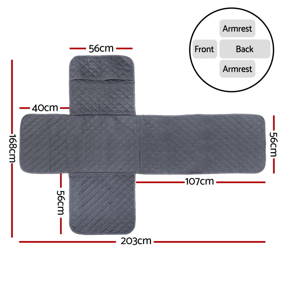 ShieldCover™ Water-Resistant Recliner Protector