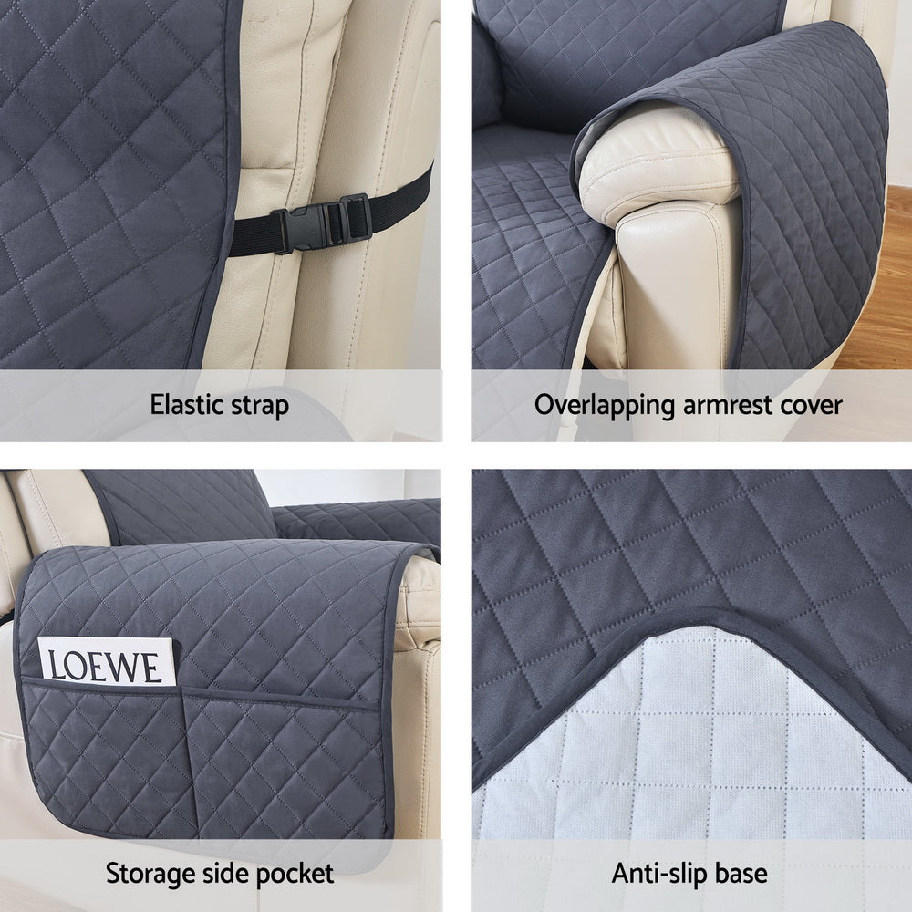 ShieldCover™ Water-Resistant Recliner Protector