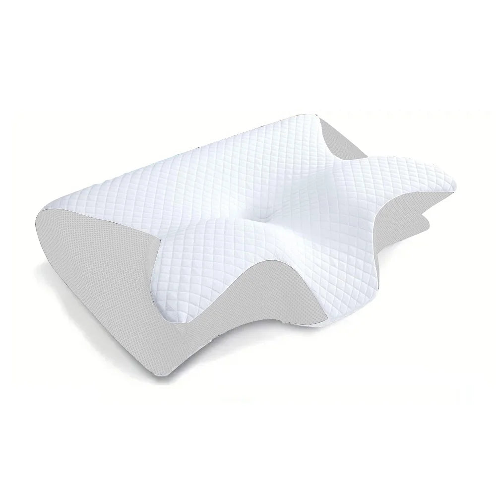 Ergonomic Memory Foam Pillow for Neck & Shoulder Support