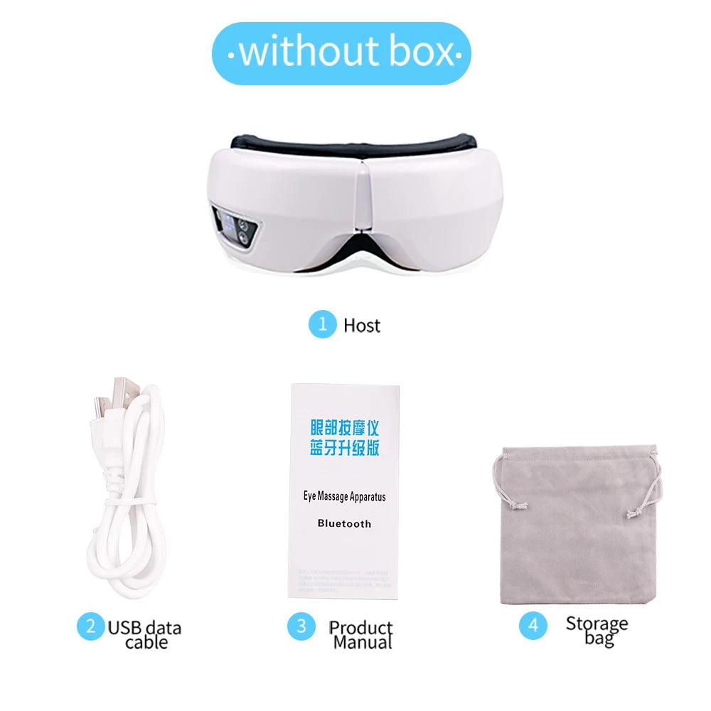 Smart Eye Massager with Heat & Bluetooth Audio Margot Vital
