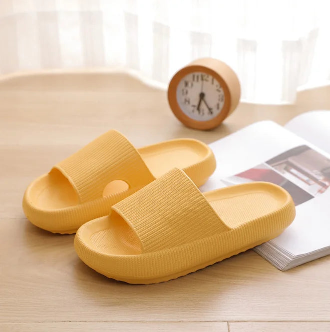 Women Thick Platform Cloud Slippers Indoor Home Eva Soft Sole Pillow Slides Sandals Woman 2025 Summer Non Slip Beach Flip Flops Margot Vital
