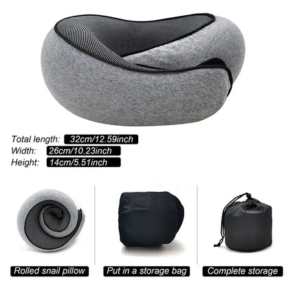 Adjustable Memory Foam Travel Pillow