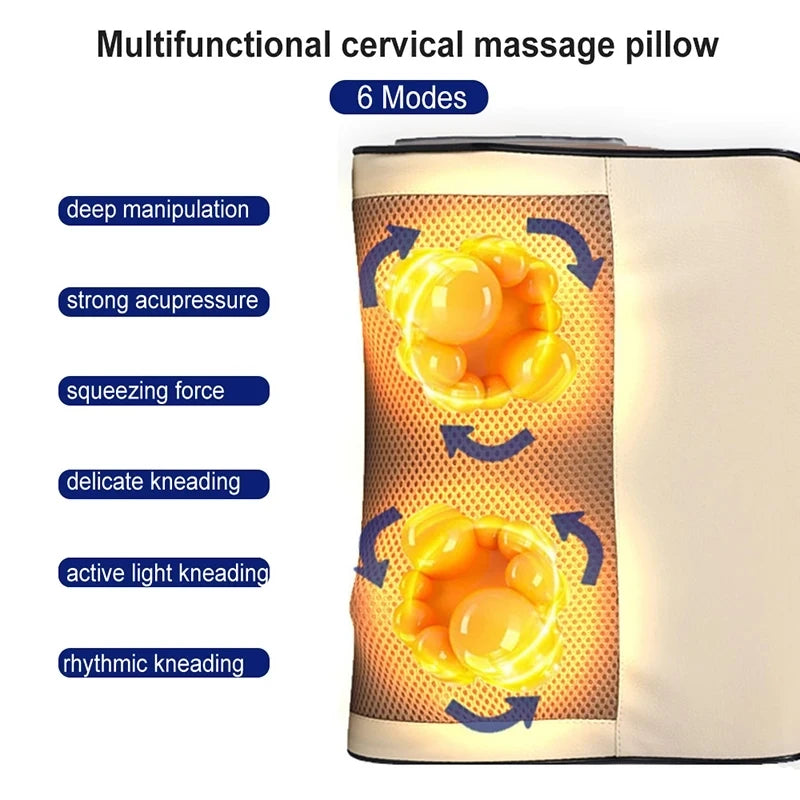 ThermaKnead™ Infrared Massage Pillow