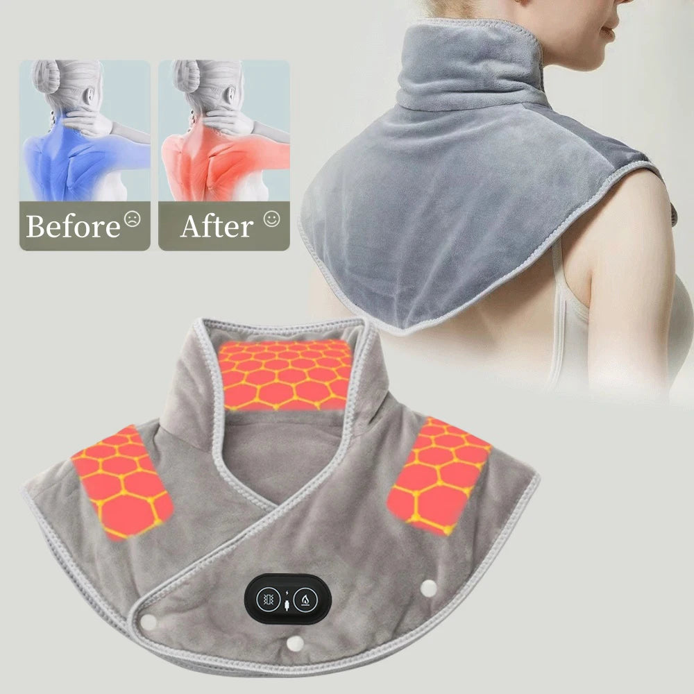 HeatHug™ Neck & Shoulder Heating Wrap