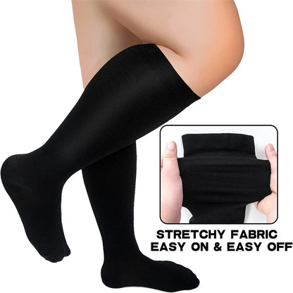 Plus Size Lightweight Compression Socks for Everyday Comfort