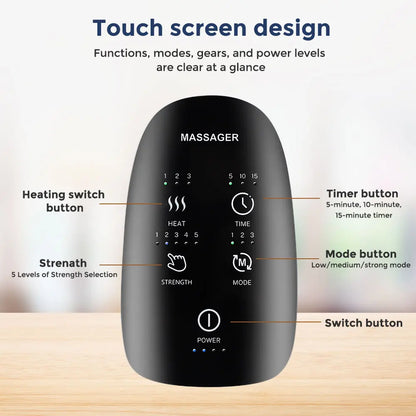 PalmRelief™  Hand Massager with Air Compression & Heat Therapy