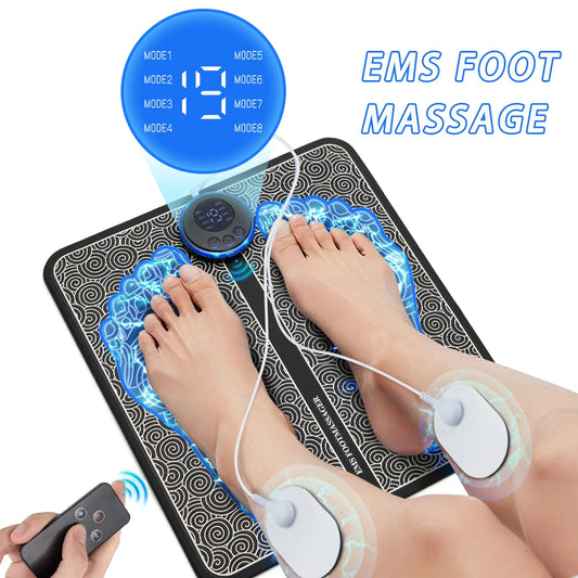 EMS Foot Massager Pad + Electrodes