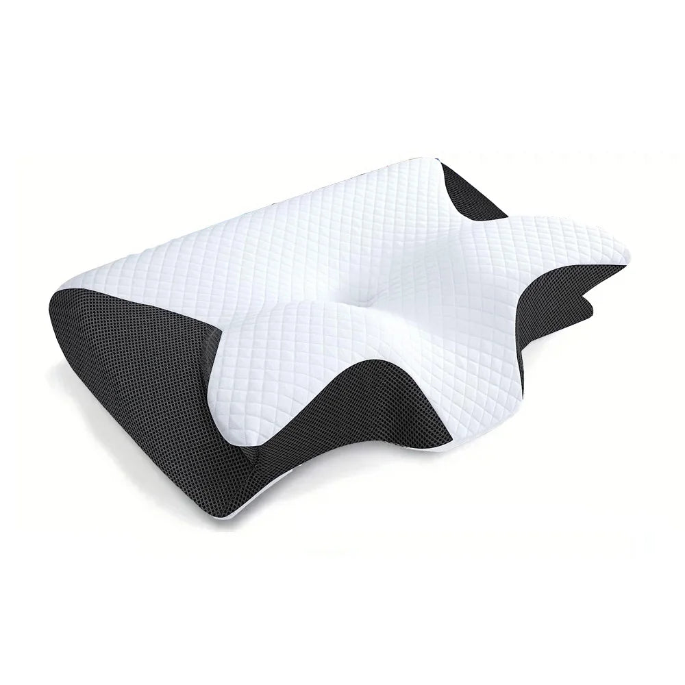 Ergonomic Memory Foam Pillow for Neck & Shoulder Support
