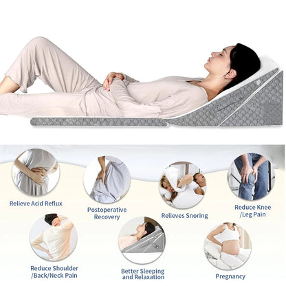 Foldable Wedge Pillow Set